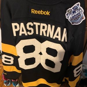 David Pastrnak Bruins Jersey size L